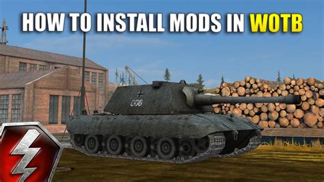 how to install world of tanks mods